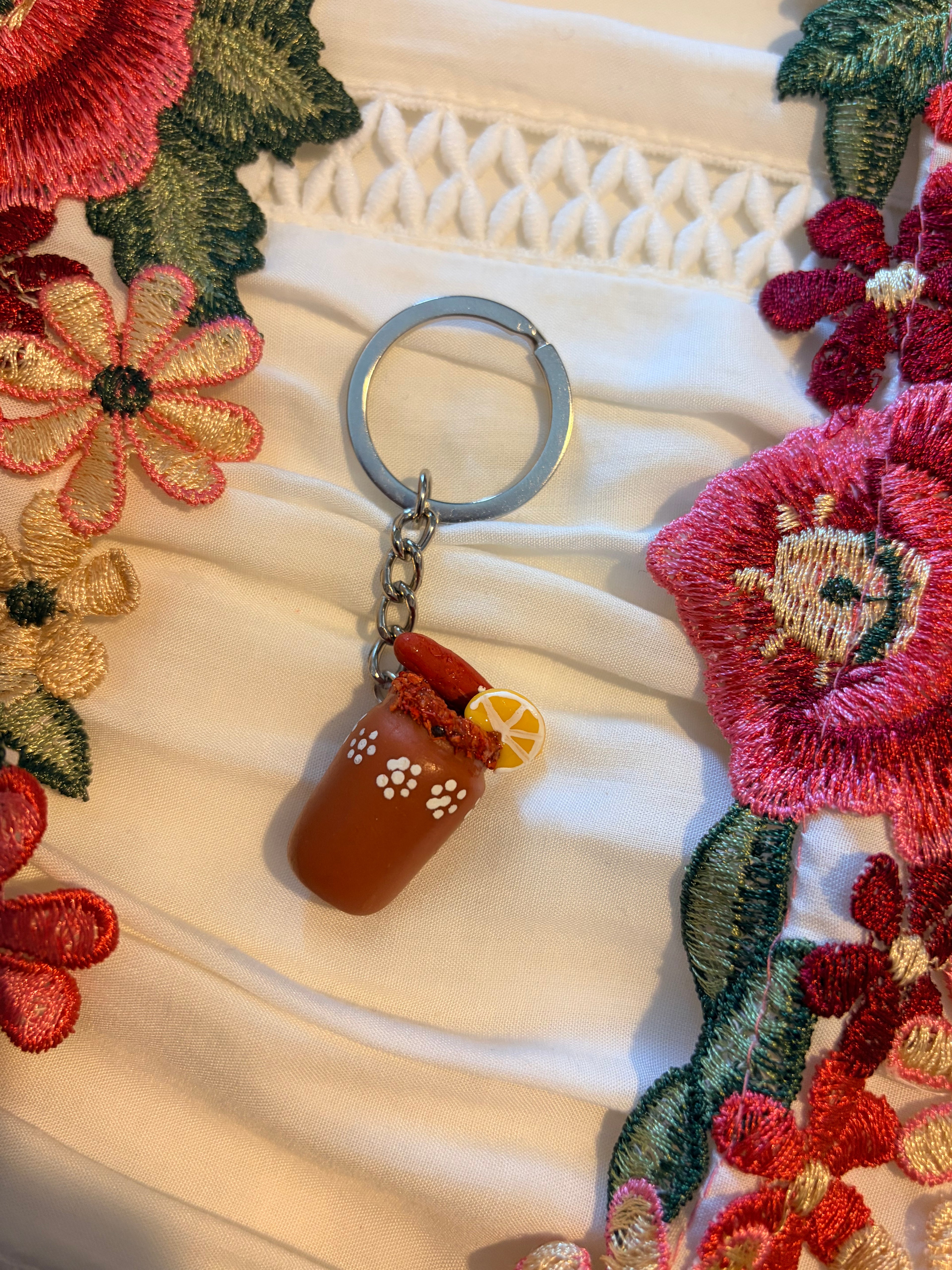 MEXICAN FOOD KEYCHAINS