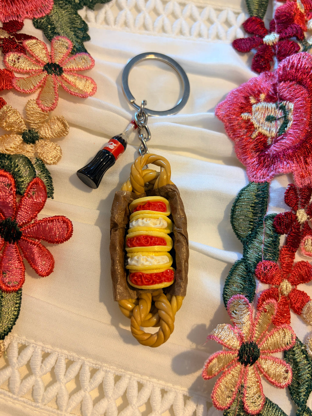 MEXICAN FOOD KEYCHAINS