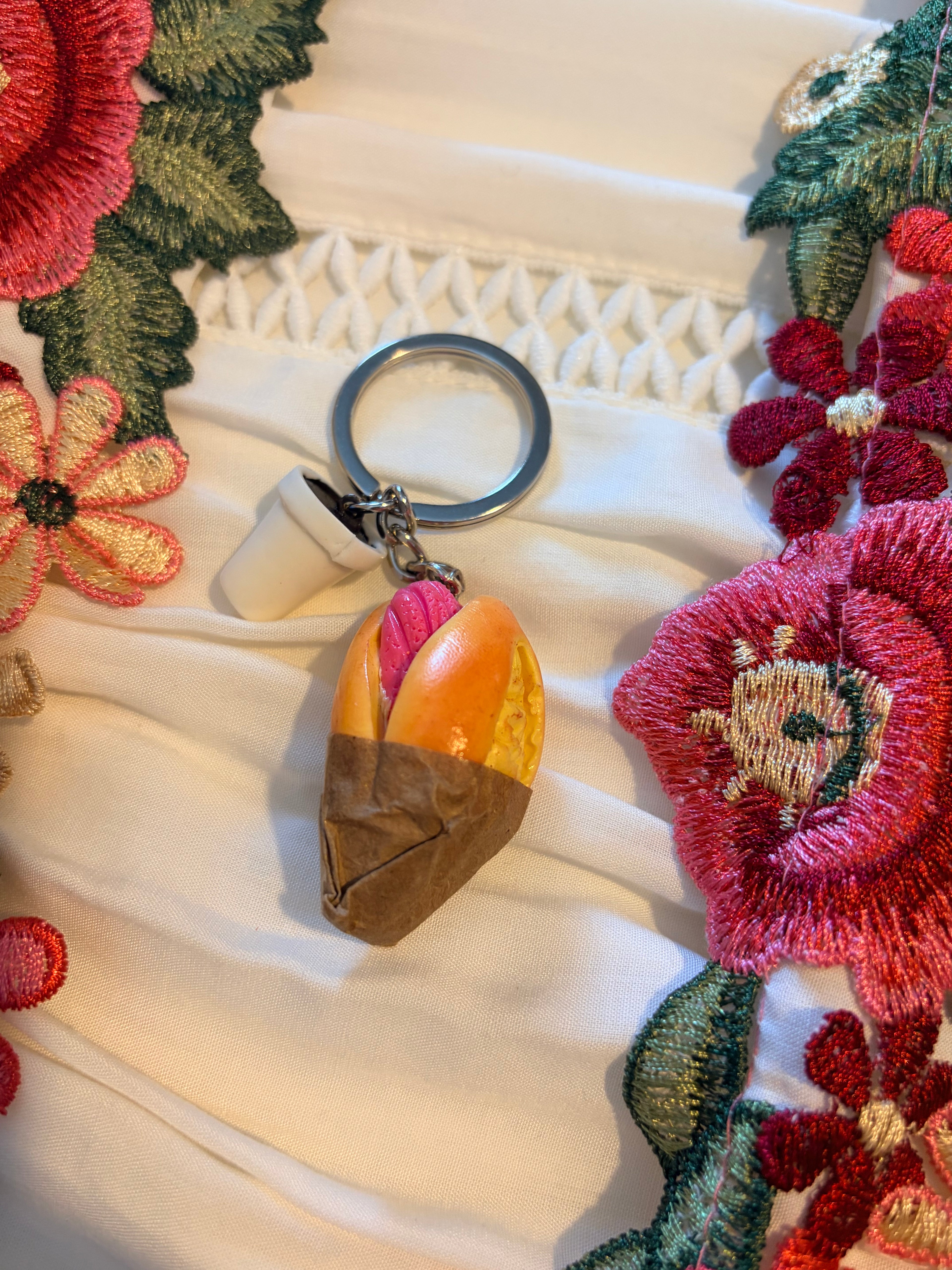MEXICAN FOOD KEYCHAINS