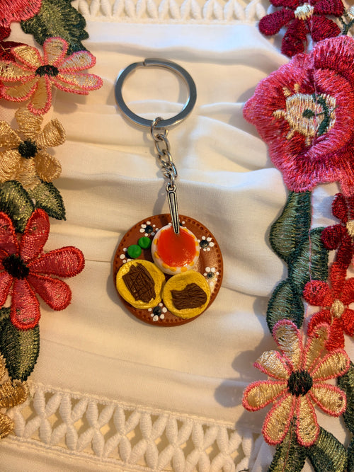 MEXICAN FOOD KEYCHAINS